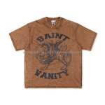 T-shirt Manufacturer - SAINTS VANITY Flame Print Oversized 100% Cotton Custom