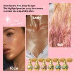 Highlighter Powder Spray Manufacturer - Wholesale Mineral Fine Shimmer Body Glitter