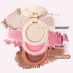 Makeup Disk Manufacturer - 3 in 1 Brightening Contour Blush Eyeshadow Integrated