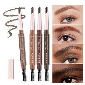 Eyebrow Pencil Manufacturer - Waterproof Double-ended with Brush & OEM Custom