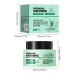 Nud Mask Manufacturer - Salicylic Acid Niacinamide Tea Tree Whitening Anti-acne