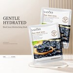 Face Mask Sheet Manufacturer - Customizable Private Label Allantoin Black Bean Hydration