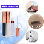 Rose Gold Eyelash Glue - Manufacturer - Custom 5.5ml Latex Free Vegan Invisible Waterproof Strong Hold