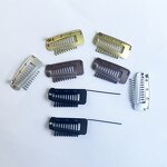 Steel Wig Clip - Manufacturer - Wholesale 10 Teeth Blunt Pointed Cuspidal Needle Hair Pins With Combs