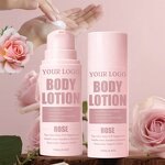 Rose Perfumed Body Cream - Manufacturer - Custom Logo 100ml Rose Aroma Refreshing Nourishing