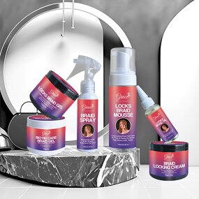 Braid Gel Pomade - Manufacturer - Custom Flake-free Extreme Hold Braided Hairstyles Edge Control