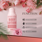 Rose Perfumed Body Cream - Manufacturer - Custom Logo 100ml Rose Aroma Refreshing Nourishing