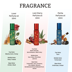 Pheromone Roller Perfume Kit - Manufacturer - 3in1 Fruity Floral Amber Christmas Gift Roll-on