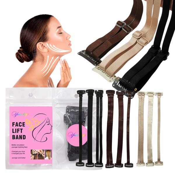 Face Lift Band - Manufacturer - Private Label Black Brown Beige Invisible Eyes Wrinkle Lifting