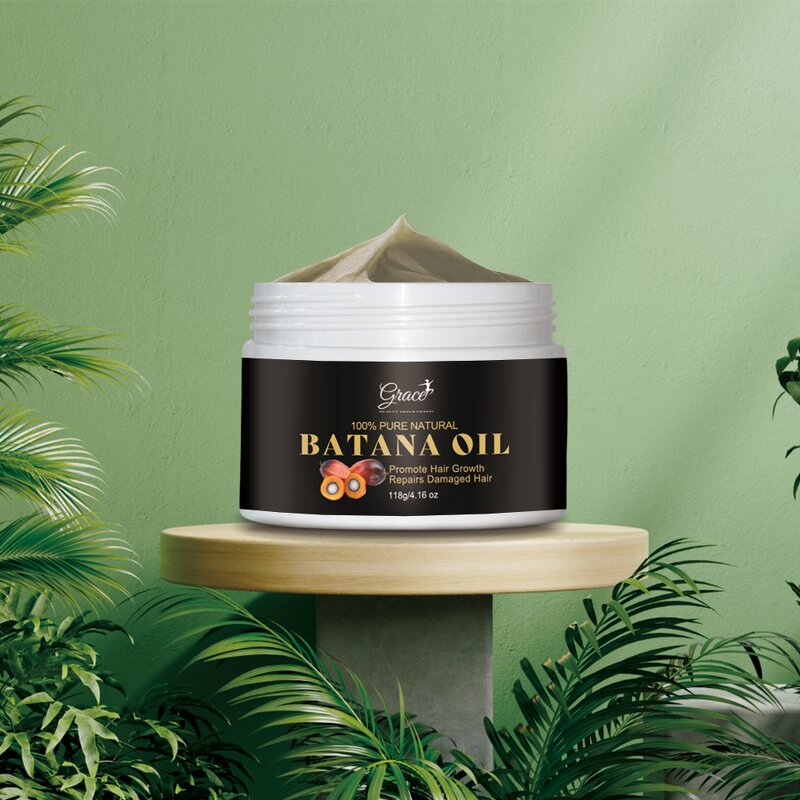 Batana Butter Oil - Manufacturer - Natural Nourishes Damaged Hair Growth Prevents Loss Conditions