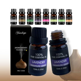 Massage Essential Oil - Manufacturer - New Custom Packaging 10ml Natural Pure Essential Oil