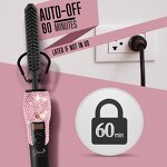 Electric Hot Comb - Manufacturer - Custom Logo LCD 360 Rotation Rhinestones Bling 500F Straightening