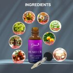 Men Beard Care Kit - Manufacturer - Custom Logo Trimming Brush Comb Balm Oil Serum Growth Set