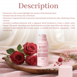 Rose Perfumed Body Lotion - Manufacturer - Private Label 100ml Long Lasting Refreshing Nourishing