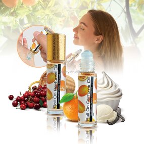 Pheromone Roll on Perfume - Manufacturer - Custom Women's Sweet Fruity Musk Aroma Parfum De Feromnio