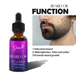 Men Beard Care Kit - Manufacturer - Hot Selling Trimming Brush Comb Balm Oil Serum Growth Set