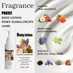 Perfumed Body Lotion - Manufacturer - Wholesale Custom 100ml Refreshing Nourishing Moisturizing