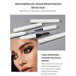 Eyebrow Styling Wax Brush - Manufacturer - Double Headed Waterproof Eyebrow Sculpt Gel Brush