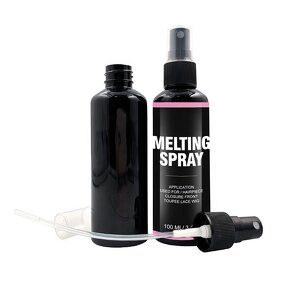 Lace Melt Spray - Manufacturer - Wholesale glueless wig install melting black bottle lace spray