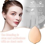 Makeup Sponge Manufacturer - ASHAN MEIKO Water Drop Air Cushion Puff Beauty Tool