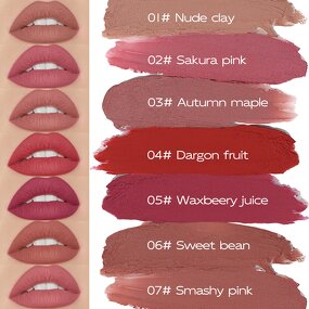 Lip Gloss Manufacturer - GR Wholesale Waterproof Long Lasting Matte Cruelty Free