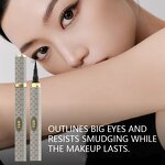 Liquid Eyeliner Manufacturer - OTJ 1ml Black Vegan Smudge-Proof Waterproof