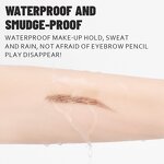 Eyebrow Pencil Manufacturer - Private Label with Brush Natural Waterproof 5 Color