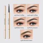 Eyebrow Pencil Manufacturer - Private Label with Brush Natural Waterproof 5 Color