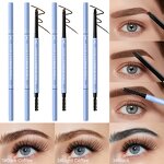 Eyebrow Pencil Manufacturer - Maycheer Double Head Long Lasting Waterproof 2 in 1