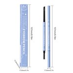 Eyebrow Pencil Manufacturer - Maycheer 3 Color Slim Double Head with Brush