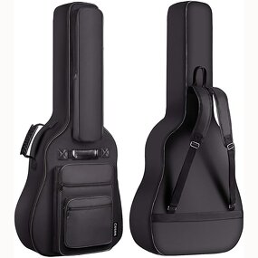 Acoustic Guitar Gig Bag - Manufacturer - Free Sample Waterproof OEM Reinforced Padded Bass Guitar Case