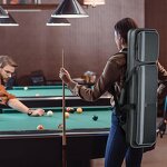 Billiard Cue Case - Manufacturer - Free Sample Custom Logo Waterproof 1 Butt 2 Shafts 3 Holes