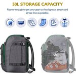 Ski Gear Boot Backpack - Manufacturer - Free Sample Personalized Waterproof Roller Skating Double Skis