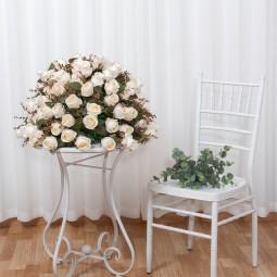 Rose Ball Wedding Sign Factory Exhibition