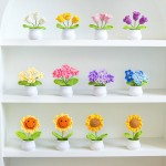 Sunflower Rose Bouquet Factory Crochet