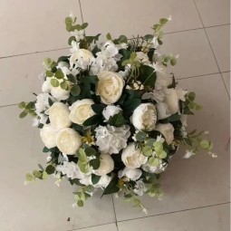 Peony Rose Flower Ball Factory Lawn Decoration