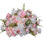 White Garland Ball Factory Table Display