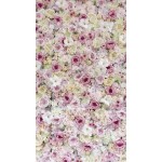 Source Factory Custom Pink Artificial Flower Wall OEM Wedding Photography Props