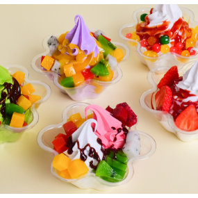 Ice Cream Lotus Cup Model Supplier Desktop Display Decor