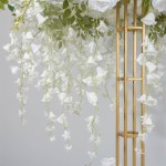 Red Ferris Wheel Flower Factory Event Decoration