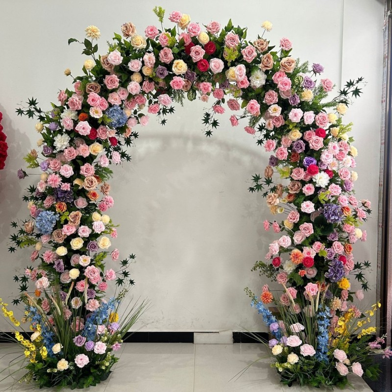 Monet Garden Style Flower Wall Factory OEM Custom Manufacturing