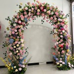 Monet Garden Style Flower Wall Factory OEM Custom Manufacturing