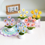 Crochet Flower Potting Manufacturer Valentines Gifts