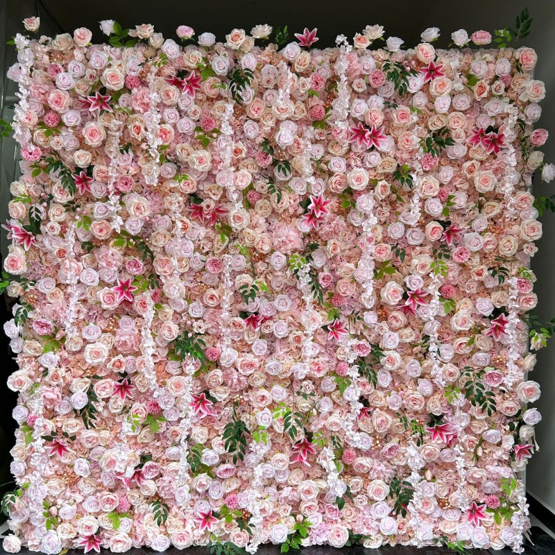Artificial Flower Wall Factory Custom Photography Props