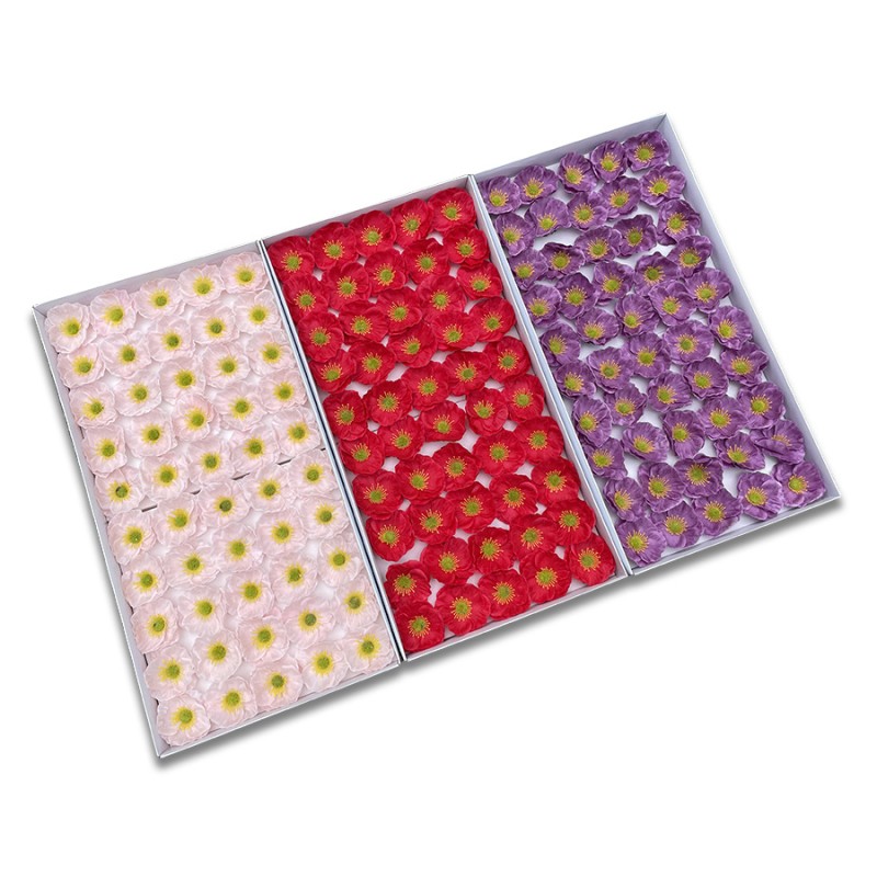 Poppy Soap Flower Factory Wedding Decoration