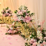 Wedding Road Sign Flower Factory Shelf Decoration