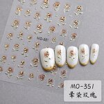3D Gel Nail Stickers - Manufacturer - Neiss Fashionable Heart-Shaped Popular Special Design Nail Decoration