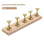 Nail Practice Stand Set - Manufacturer - Professional Wooden Square Japanese Plastic Press-on Holder