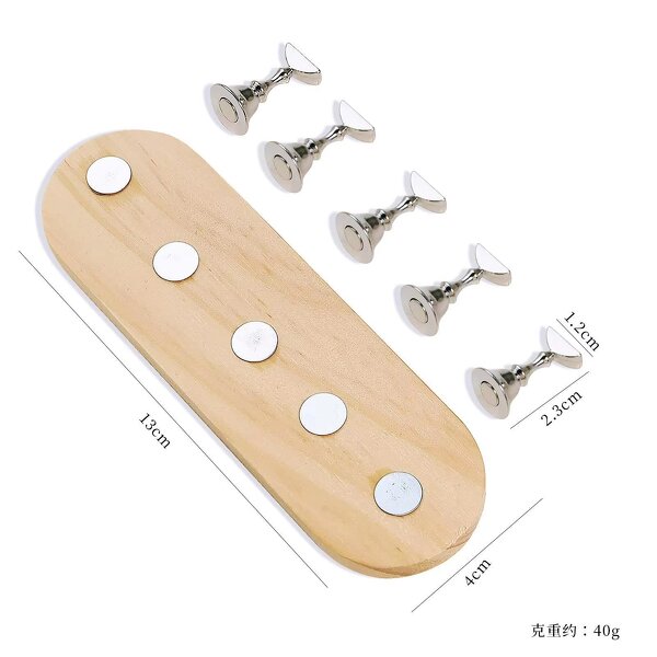 Magnetic Nail Practice Stand - Manufacturer - Wooden Nail Holder Finger Stand for Press on Nail