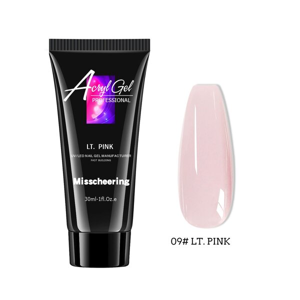 Hema Free Poly Acrylic Gel - Manufacturer - Neiss New Glitter Acrylic Nail Extension Gel